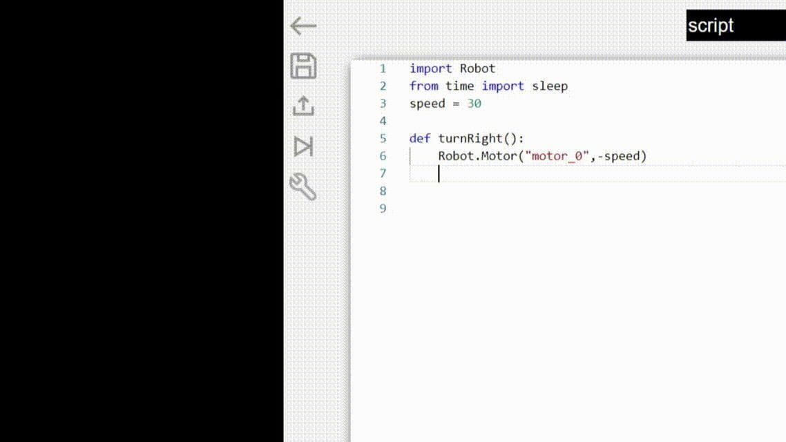 WeboPy - Robot & Python screenshot 2