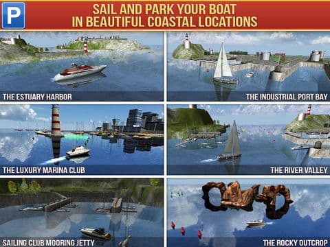 Super Yachts Parking Simulator - Real Boats Race Driving Test Park Racing Games screenshot 5