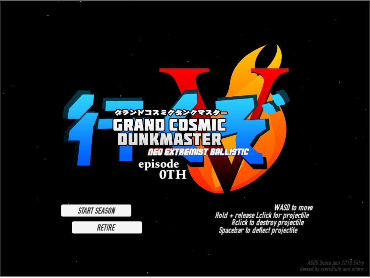 行くぞ! GRAND COSMIC DUNKMASTER: Neo Extremist Ballistic V