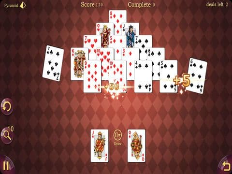 Awesome Pyramid Solitaire screenshot 4