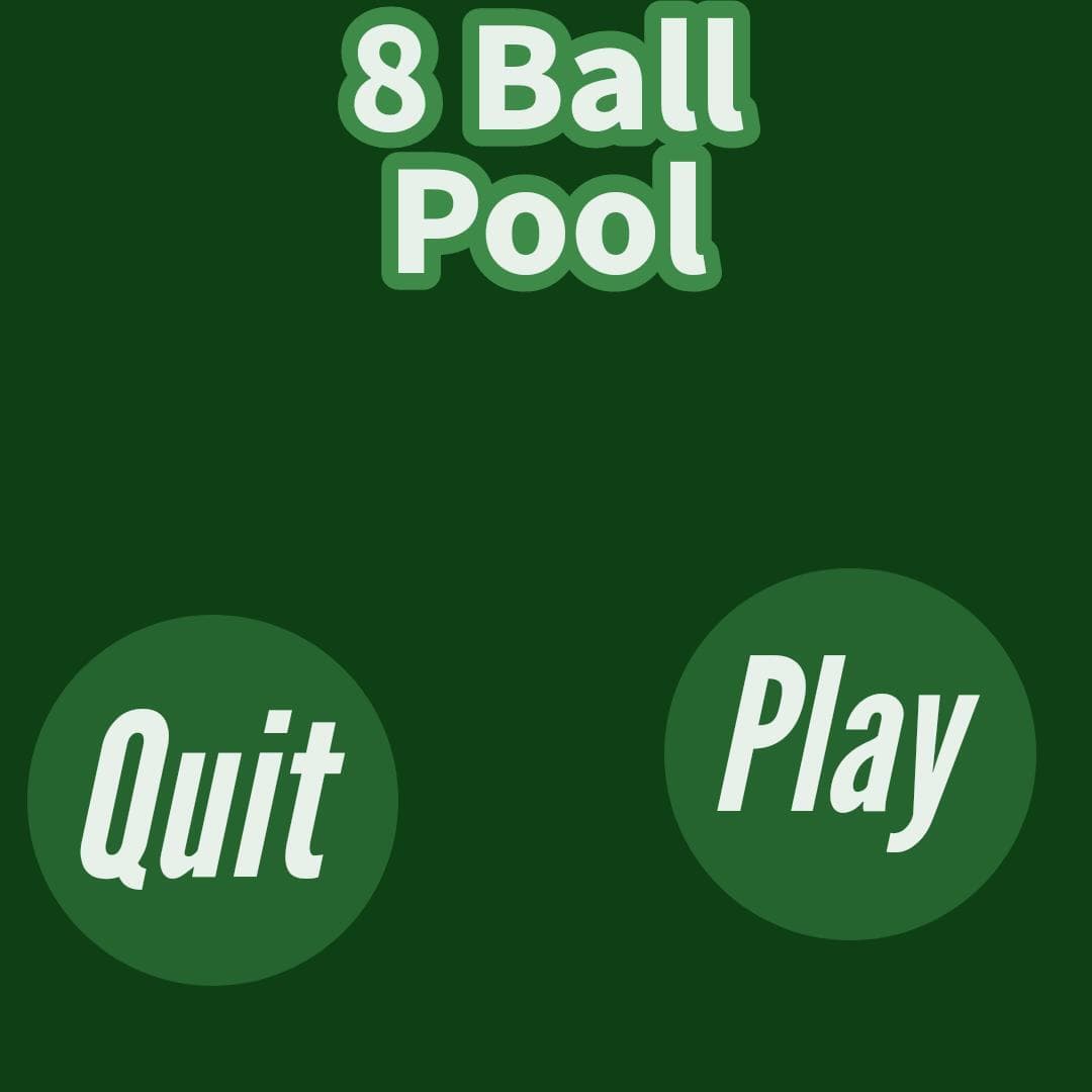8 Ball Pool (But Worse) screenshot 2