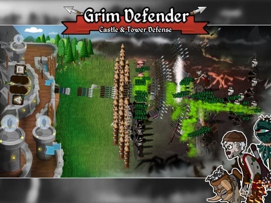 Grim Defender: Castle Defense screenshot 5