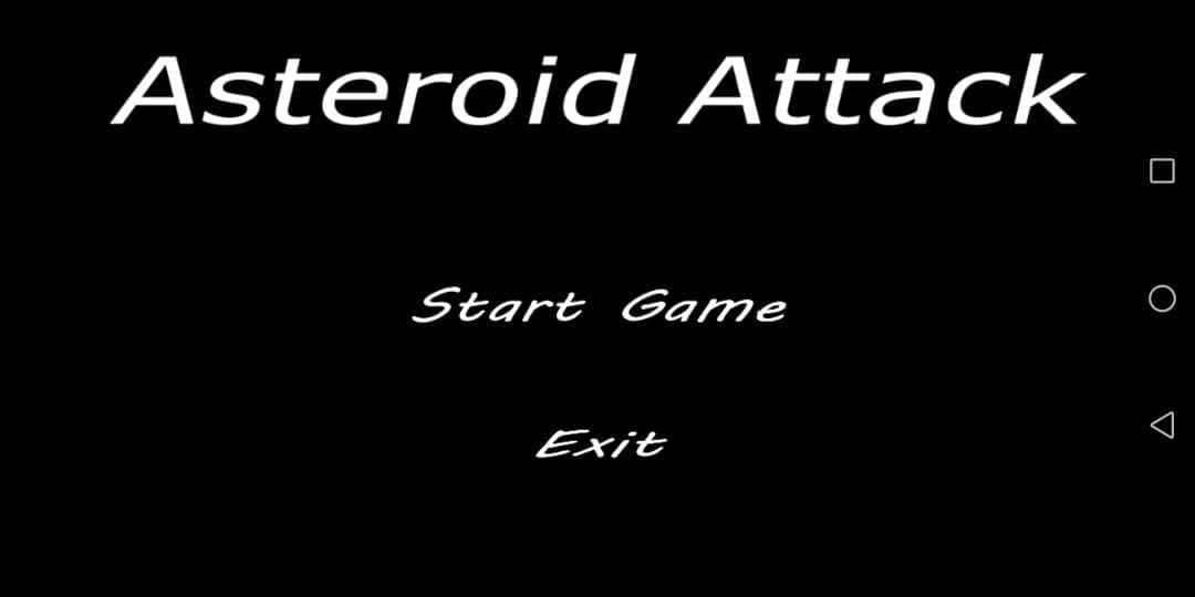 Asteroid Attack (hassan mtayrek) screenshot 5