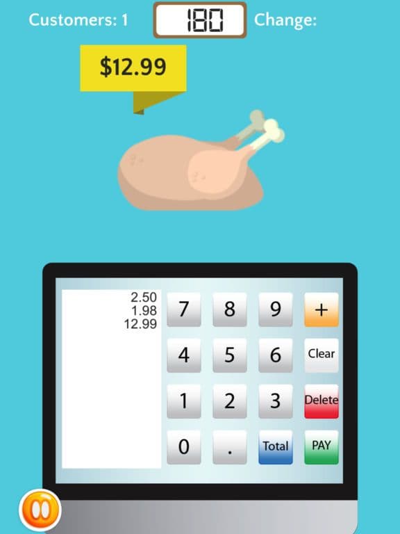 Supermarket Cashier Money Game screenshot 3