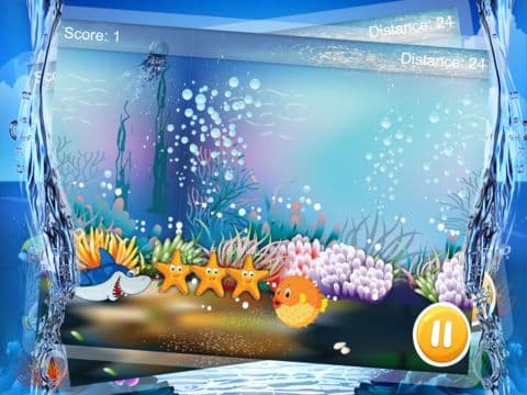 Shark Jump - Shark Run and Dash Eat Starfish Explorer and Adventure Fun Game screenshot 3