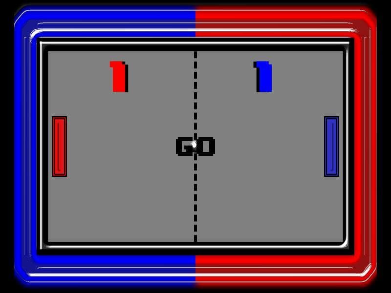 PONG: Red & Blue screenshot 3