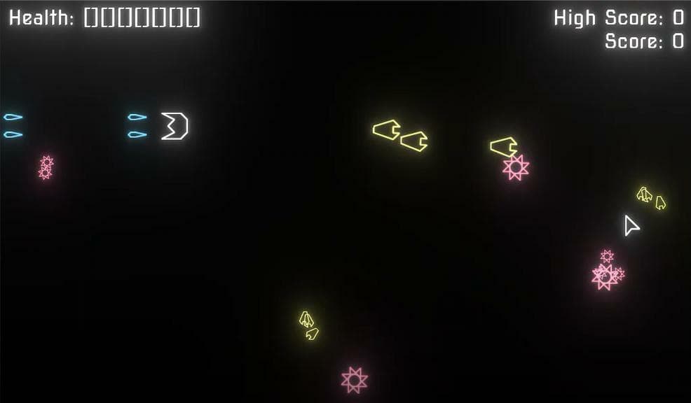 Neon Vector Shooter
