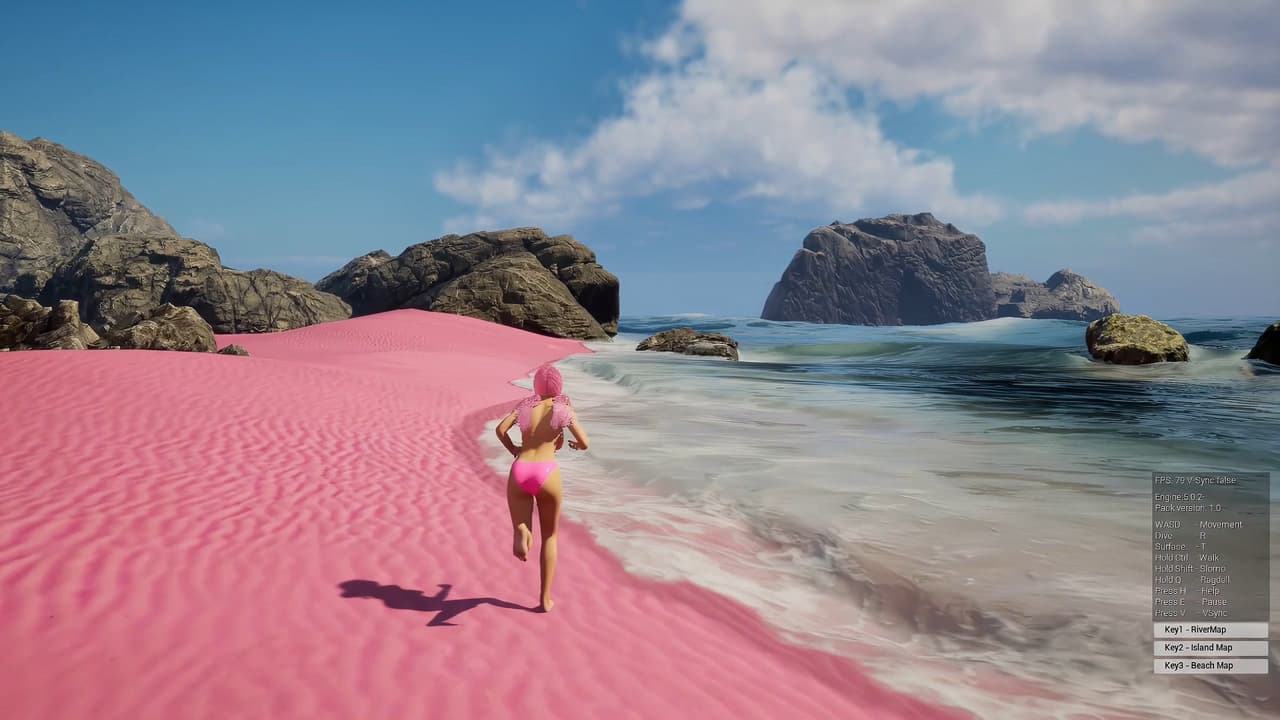 ☆IDOL GLAXY Fun at Pink Beach with DODOYA screenshot 6