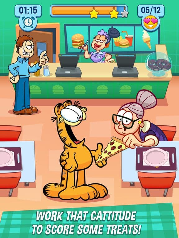 Garfield: My BIG FAT Diet screenshot 2