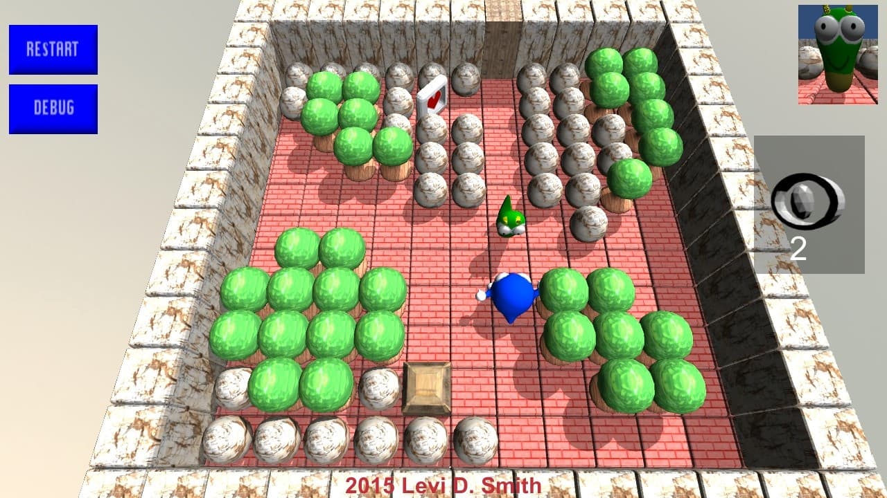 青い丸の冒険 screenshot 2