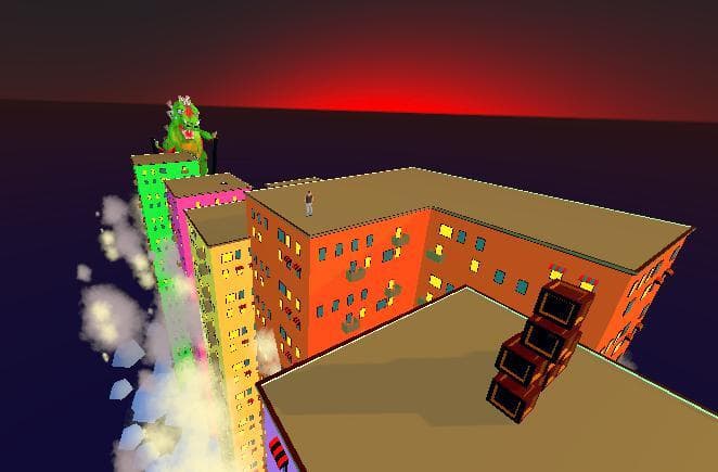 Kaiju Run (itch) screenshot 2