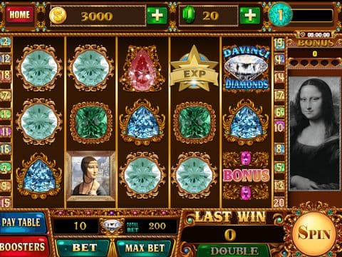 Slot - Diamonds of DaVinci Code HD