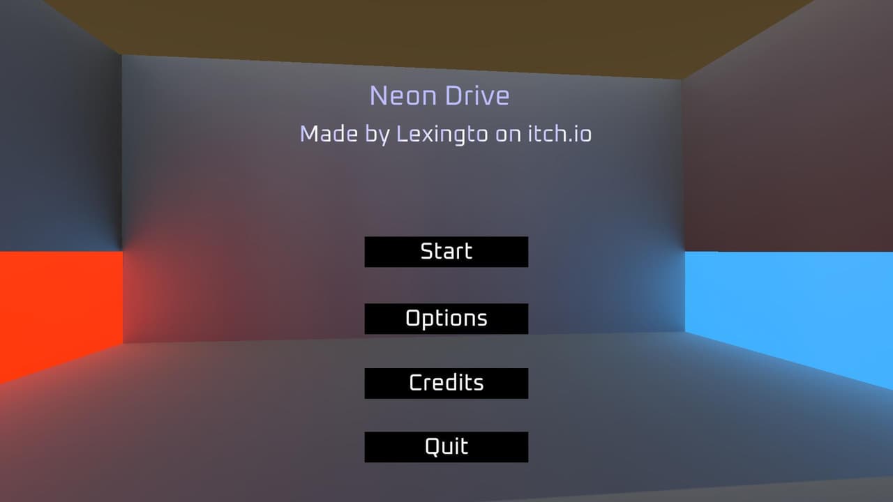 Neon Drive (itch) screenshot 2