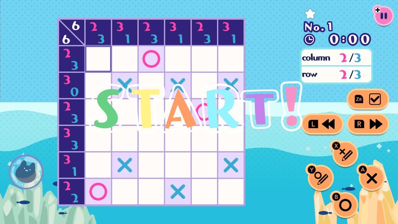 〇× LOGIC PUZZLE 1000 ! screenshot 3