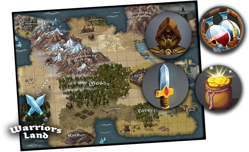 Warriors Land screenshot 5