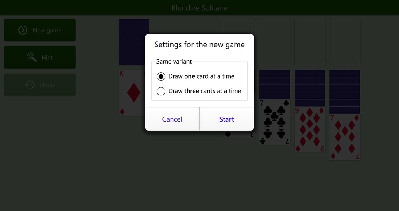 Klondike Solitaire (itch) screenshot 4