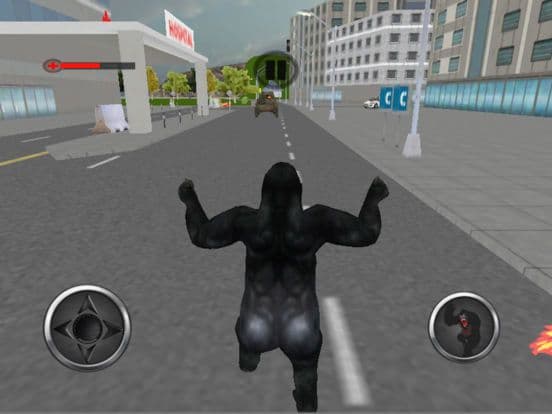 Angry Gorilla City Attack screenshot 2