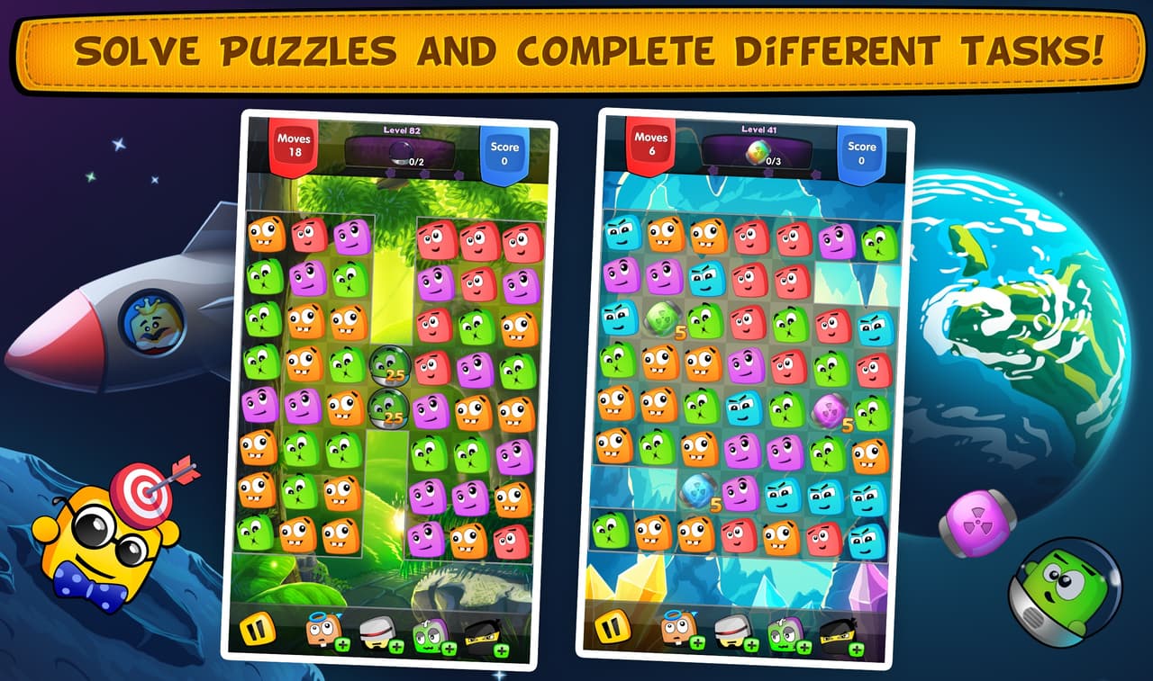 Joy Cubes: Match 3 Puzzle screenshot 2