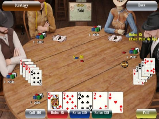 Cowboy Cardsharks Poker screenshot 3