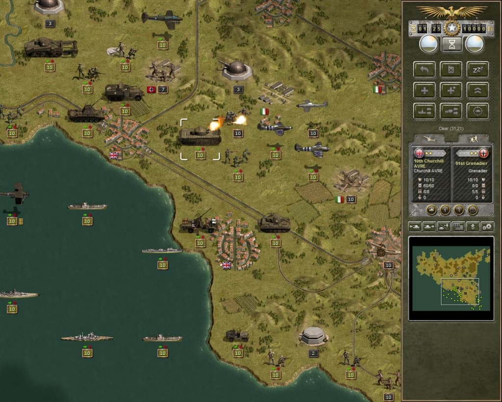 Panzer Corps: Allied Corps screenshot 3