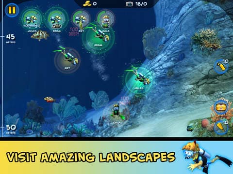 Divemaster - the Scuba Diver Photo Expedition Adventure game with sharks and dolphins screenshot 3
