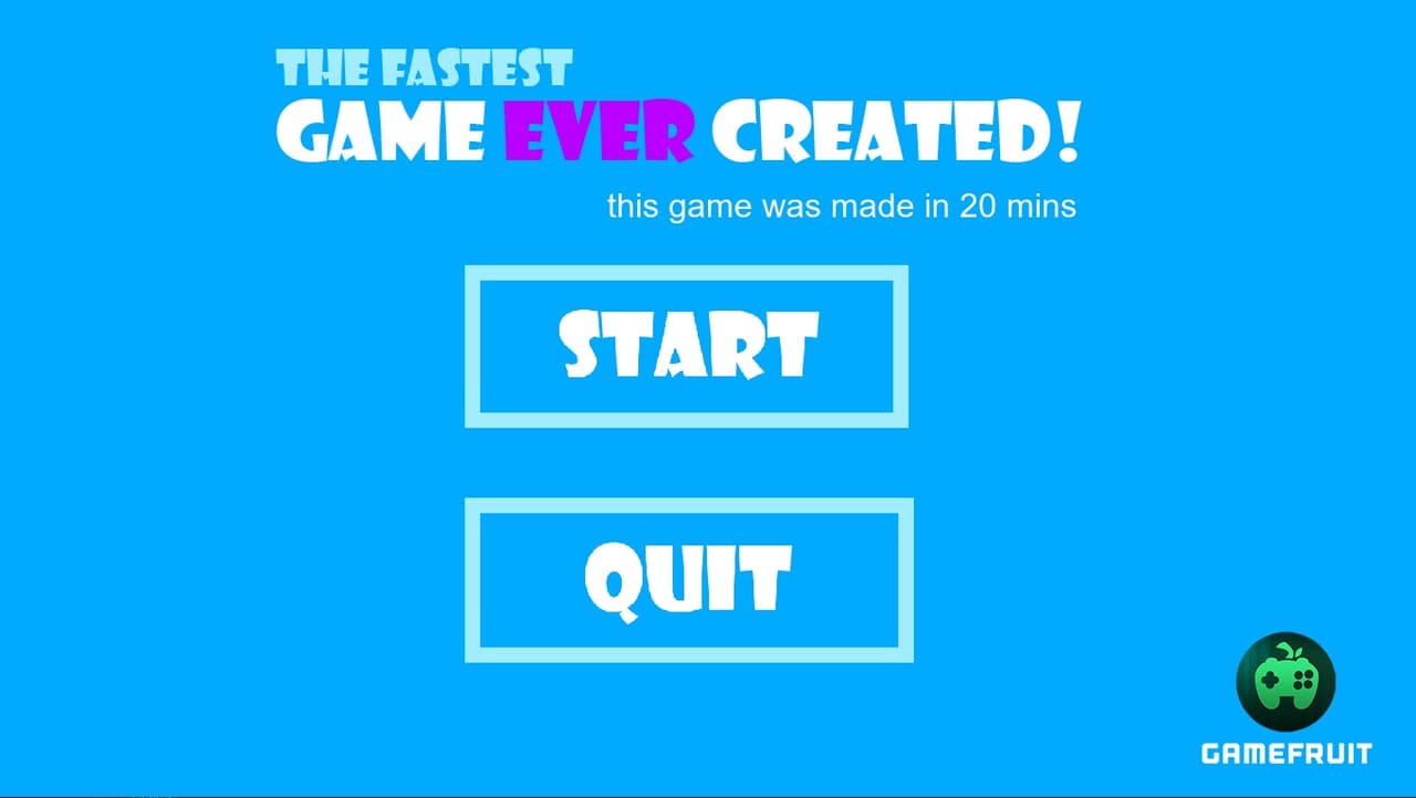 The Fastest Game Ever Created! screenshot 2