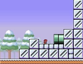 Super Mario Bros. 3 - Ice World lvl.6 Remake screenshot 2