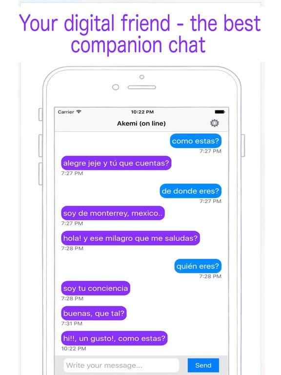 Akemi - ChatBot screenshot 2