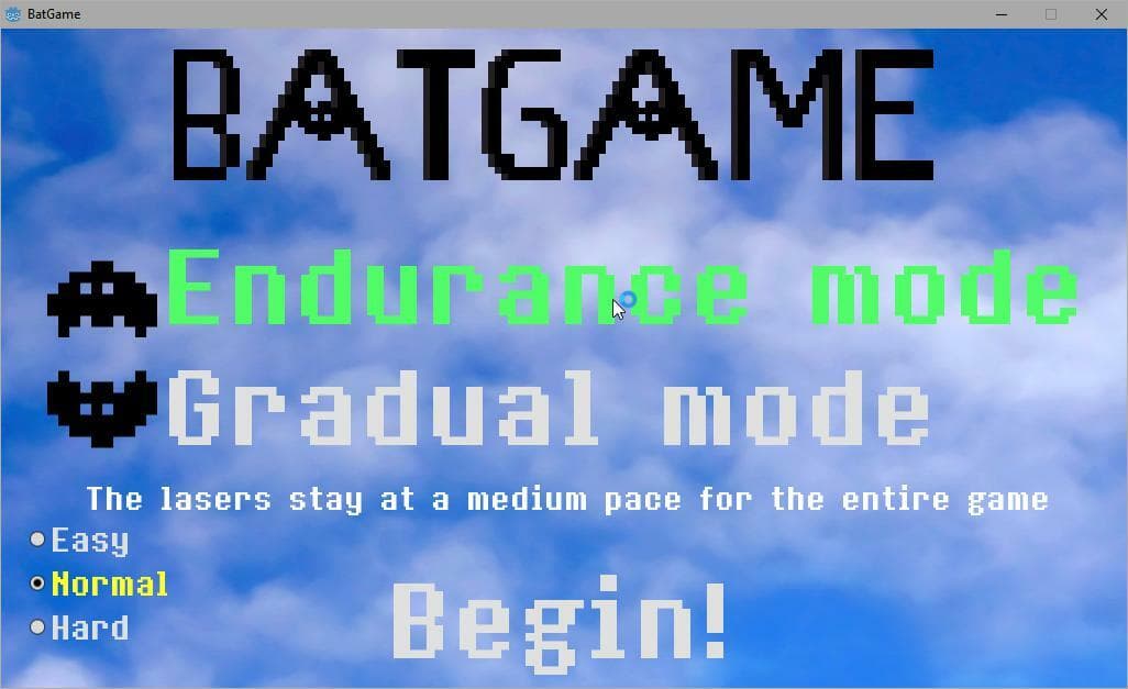 Batgame screenshot 2