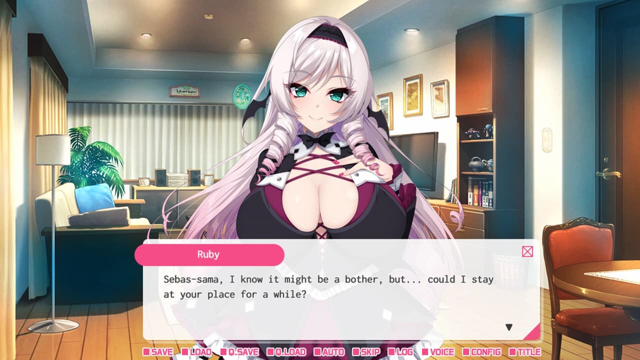 My oshi vtuber jumped through the screen and now were living together: I want to make a contract with the lady vampire screenshot 5