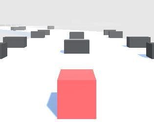 Cube On The Floor