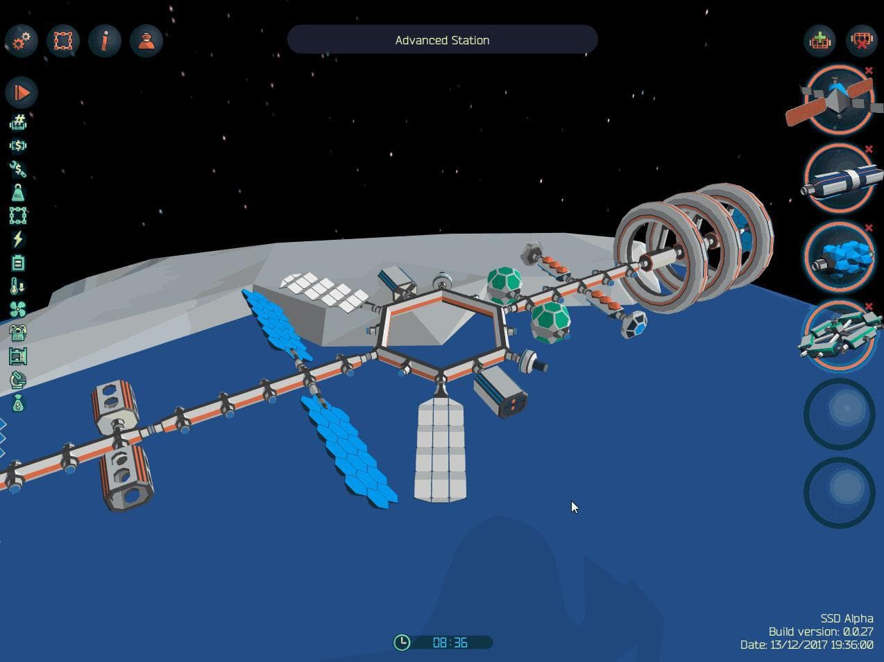 Space Station Designer (Alpha) screenshot 2
