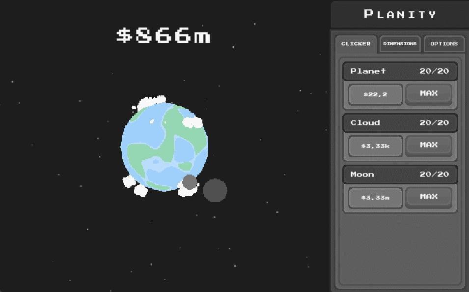 Planity screenshot 2