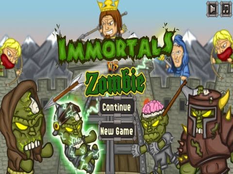 Immortals vs Zombie screenshot 2