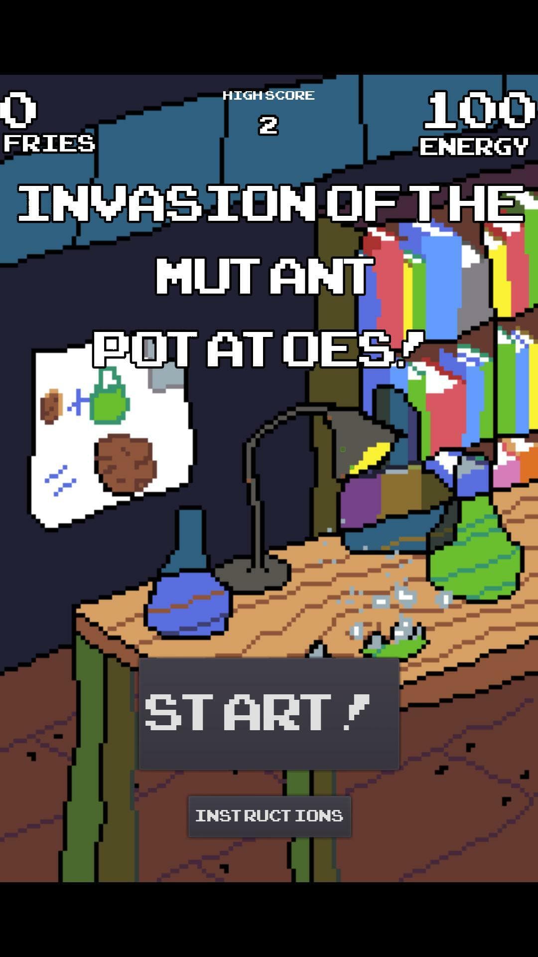 Invasion of the Mutant Potatoes screenshot 2