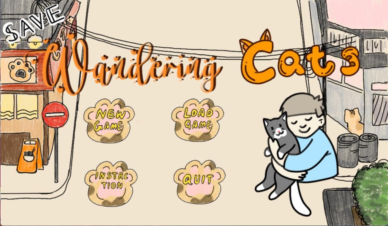 Save Wandering Cats screenshot 2