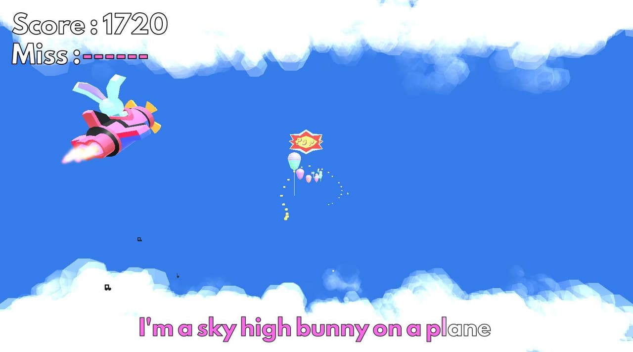 Bunny on a Plane