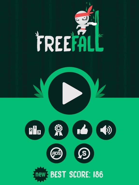 Free Fall -Ninja Escape screenshot 3
