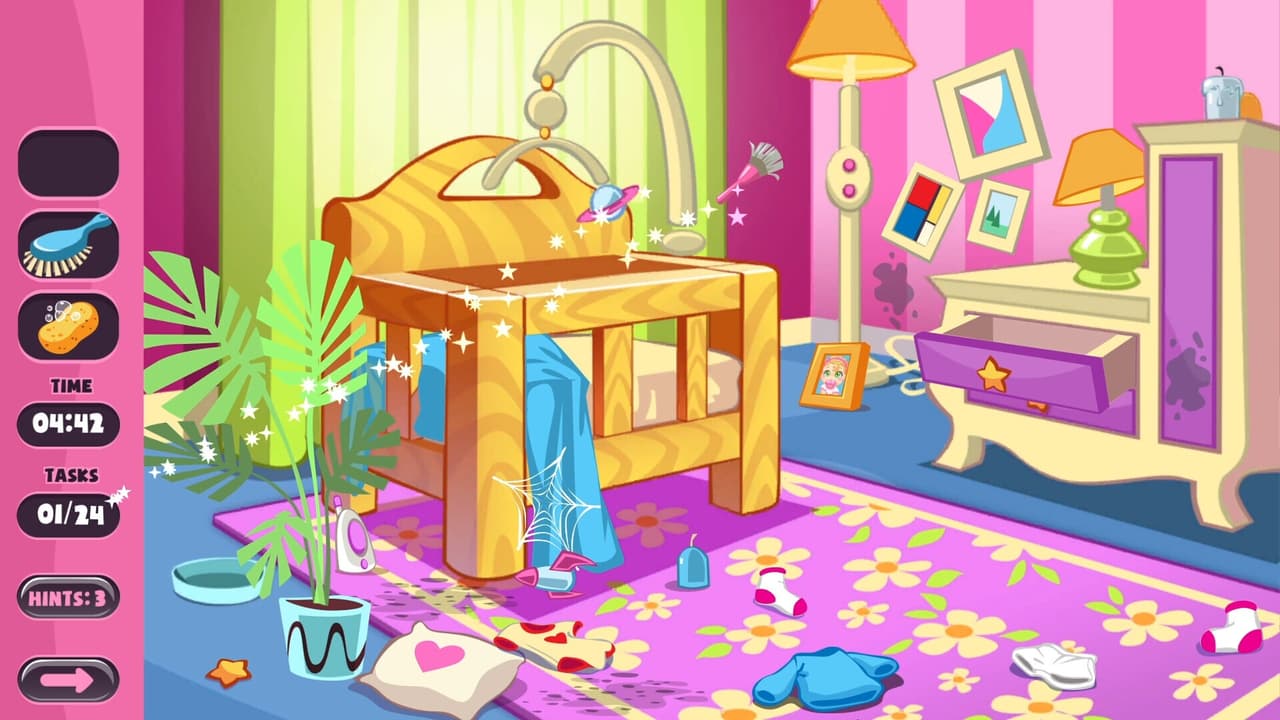Home Cleaning: Cozy Baby Cleanup screenshot 2