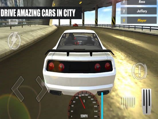 Turbo Car Racing: Amazing City screenshot 2