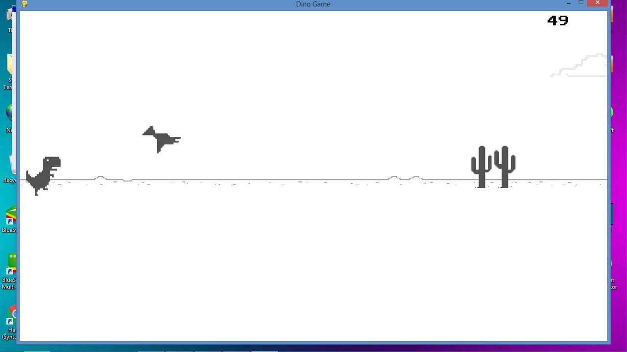 Dino Runner (Games4Youhere) screenshot 2