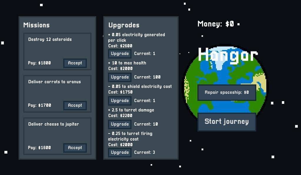 Space Freelancer Bunny screenshot 2