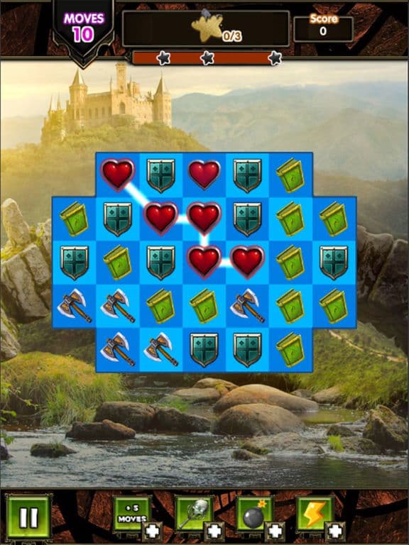 Valhalla Match 3 - Might And Magic Match 3 Game screenshot 2