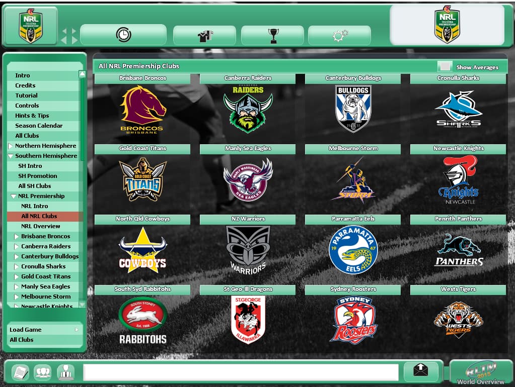 Rugby League Team Manager 2015 screenshot 4
