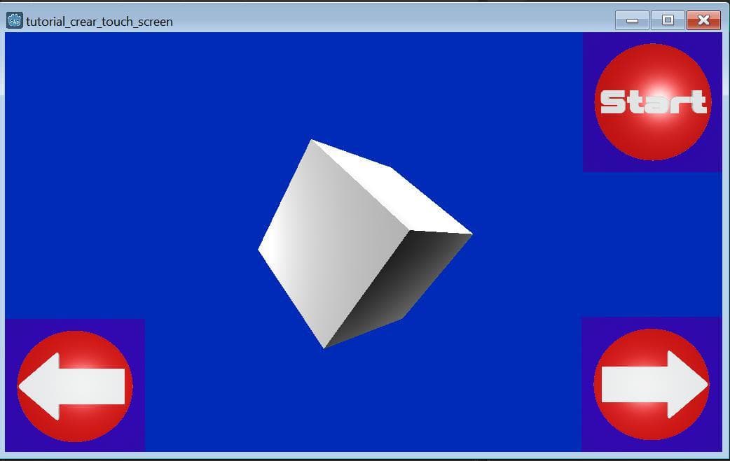 Prueba pantalla táctil en GODOT ENGINE