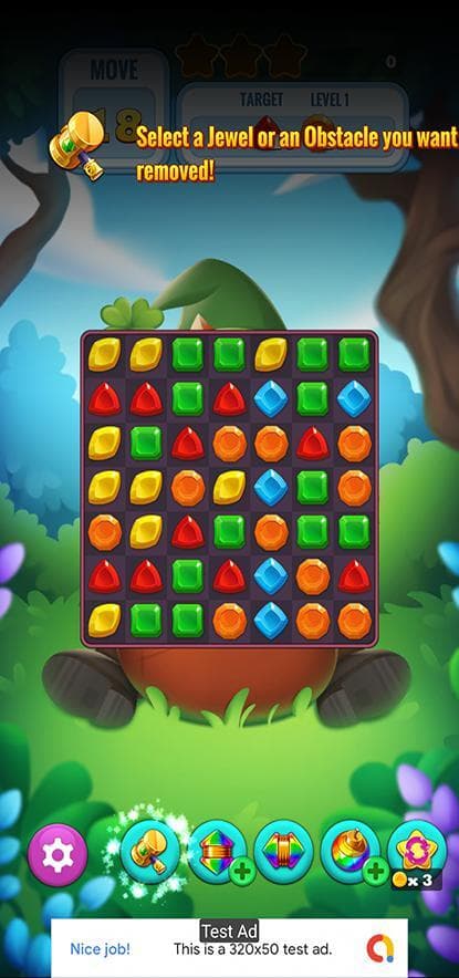 Jewel Hunter Unity Template screenshot 3