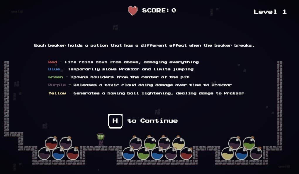 Prakzars Problematic Potion Puzzle Pit screenshot 6