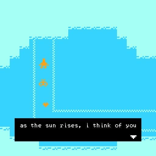 as the sun rises