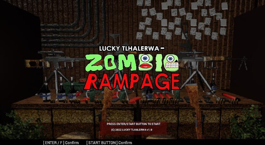 Lucky Tlhalerwa - Zombie Rampage screenshot 2