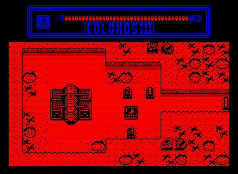 COLONOS III - ZX Spectrum 48k screenshot 3